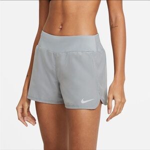 Nike Women’s Light Gray Athletic Running Shorts